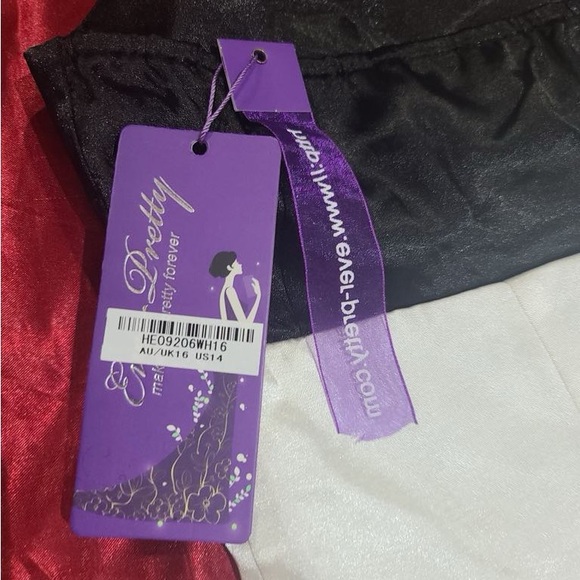 Ever Pretty Black and White Maxi Dress - Picture 6 of 6